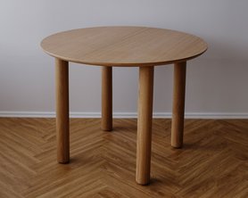 Круглый обеденный стол Мон 1000 мм-10