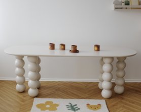 Стол с ножками шары Арт. 8102-2