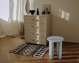 Высокий комод с ящиками в классическом стиле Эмпи  SALE-3