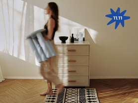 Высокий комод с ящиками в классическом стиле Эмпи 11.11. Черная пятница-1