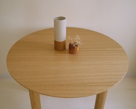 Круглый обеденный стол Мон 1000 мм-8