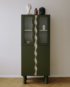 Витрина MON со стеклом-5