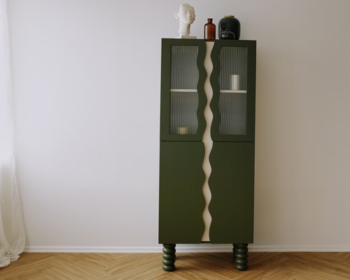 Витрина MON со стеклом  SALE