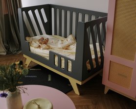 Детская кроватка для новорождённых Милки - Сочетай цвета-1