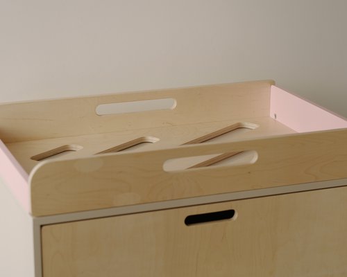 Пеленальная доска Милки для комода горизонтальная