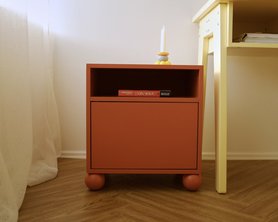 Прикроватная тумбочка с ящиком Мон мини в наличии-1