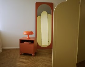 Прикроватная тумбочка с дверцей MON 450х400х500-14