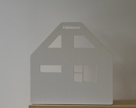 Реверсивный кукольный домик KUBI mini дом-6