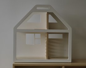 Реверсивный кукольный домик KUBI mini дом-2