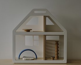 Реверсивный кукольный домик KUBI mini дом-1