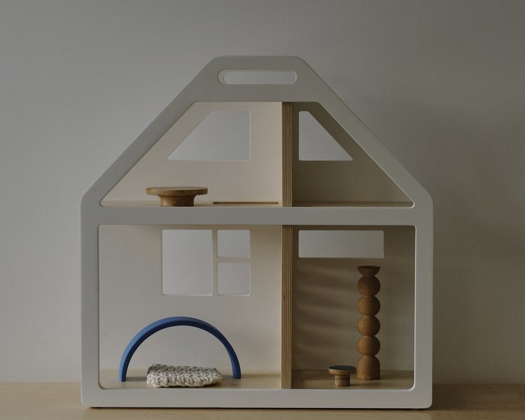 Реверсивный кукольный домик KUBI mini дом