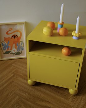 Прикроватная тумбочка с дверцей MON 450х400х500-8
