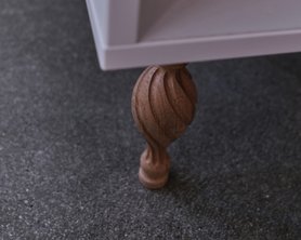 Ножки мебельные деревянные резные 180 мм - комплект 4шт-5