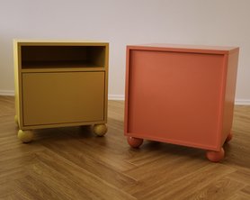 Прикроватная тумбочка с дверцей MON 450х400х500-9