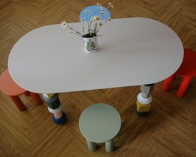 Стол с ножками Конструктор-12