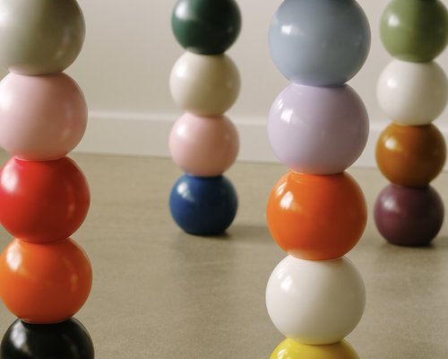 Ножка Шары высокие 720 мм. 1 шт.