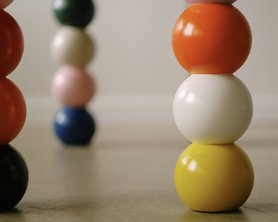 Ножка Шары разноцветная, 600 мм-2