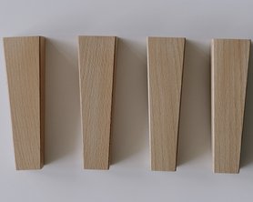 Ножки мебельные деревянные квадратные 150 мм - комплект 4шт.-2