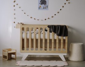 Детская кроватка для новорождённых Милки-1