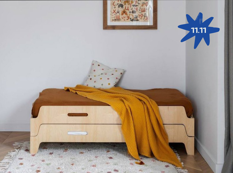 Штабелируемая кровать Куби (1шт) 11.11. Черная пятница