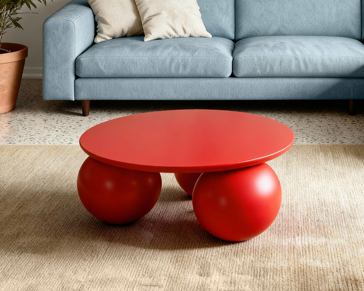 Журнальный столик на ножках шары