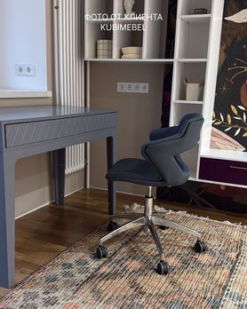 Письменный стол-консоль Flow с ромбами-5