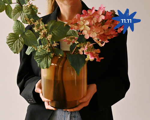 Ваза для цветов "Ретро"  11.11. Черная пятница