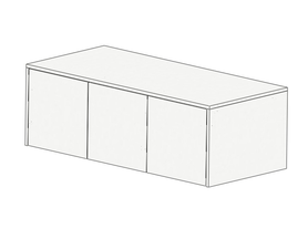 Антресоль к шкафу для одежды ББ-1