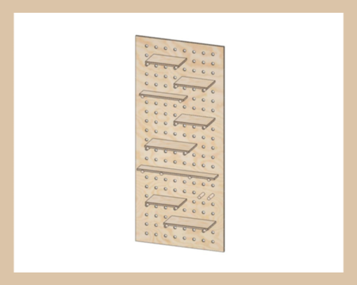 Пегборд Арт.9093