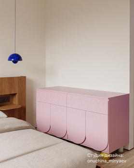 Комод с арочными фасадами Псковские мотивы-2