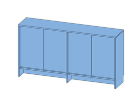 Высокая тумба Cabinet-1