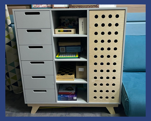 Стеллаж Дот со штангой Арт.9079