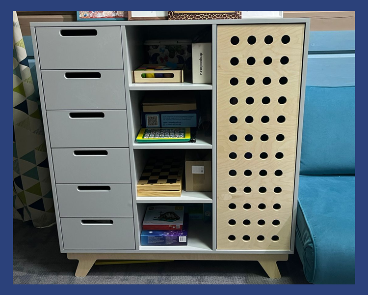 Стеллаж Дот со штангой Арт.9079