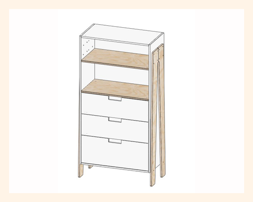 Стеллаж Kit Арт.9053