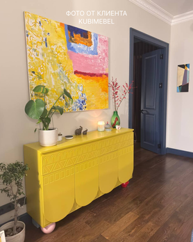 Комод с арочными фасадами Псковские мотивы-3