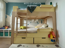 Двухъярусная кровать с ящиком Арт. 8499-2