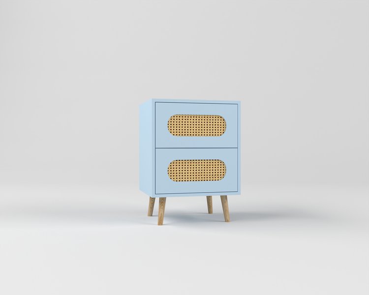 Тумба прикроватная ротанг Луми