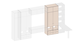Шкаф Форма #1-3