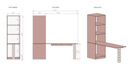 Угловой стол Форма-2