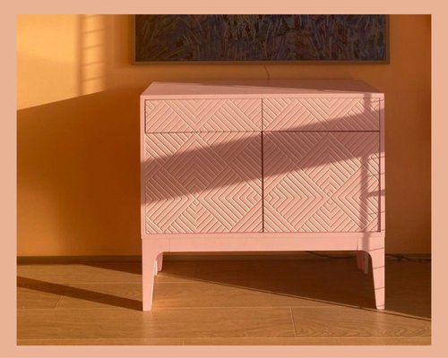 Высокая тумба Flow Геометрия Арт.7836