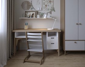Стол письменный Kit Maxi столешница дерево-2