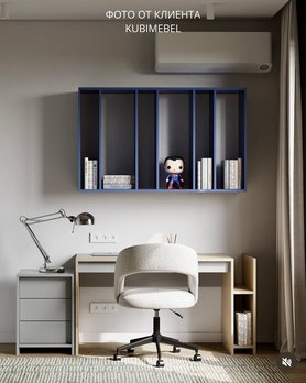 Тумбочка на колесиках с ящиками Cabinet-16