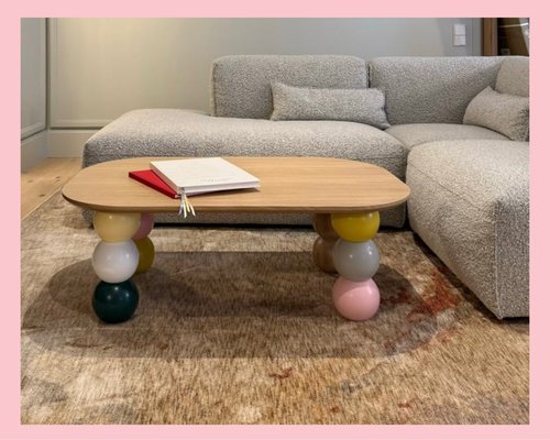 Стол журнальный на ножках Шары Арт.7859