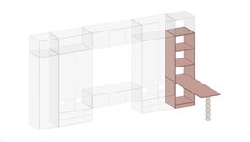 Угловой стол Форма-1