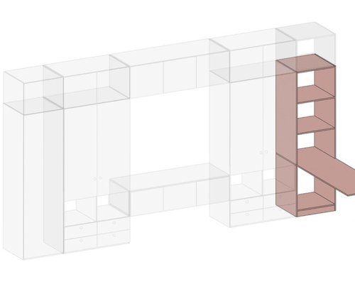 Угловой стол Форма