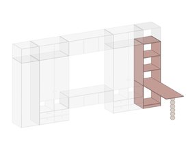 Угловой стол Форма-1