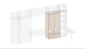 Шкаф Форма #1-1