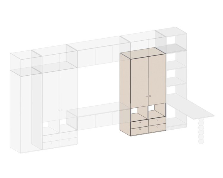Шкаф Форма #1