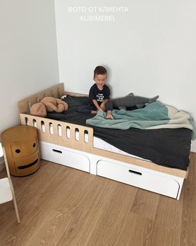Кроватка Холи с ящиками в наличии-3