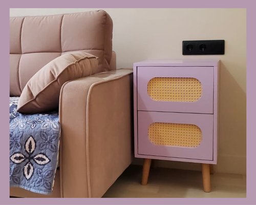 Тумба прикроватная ротанг Луми Арт. 8230